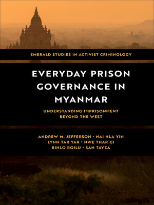 cover image of Everyday Prison Governance in Myanmar